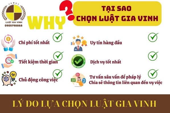 Lý do lựa chọn LUẬT GIA VINH