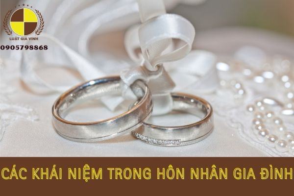 các khái niệm trong hôn nhân gia đình