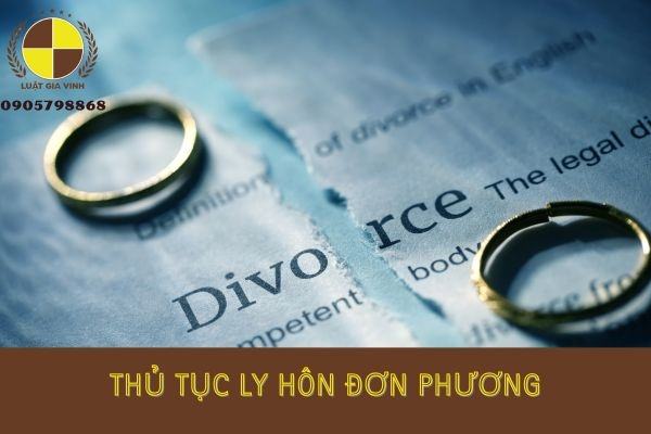 thủ tục ly hôn đơn phương